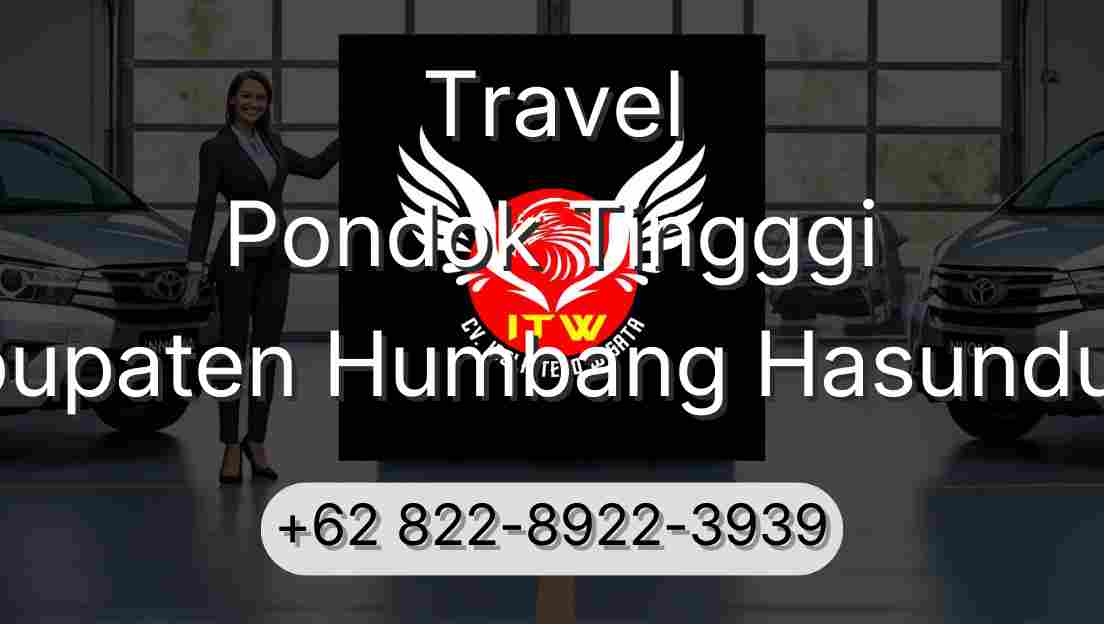 Travel Pondok Tingggi Kabupaten Humbang Hasundutan