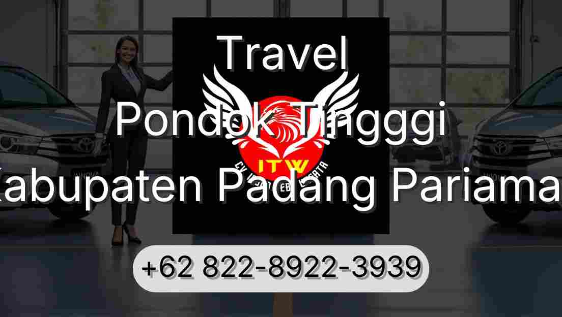 Travel Pondok Tingggi Kabupaten Padang Pariaman