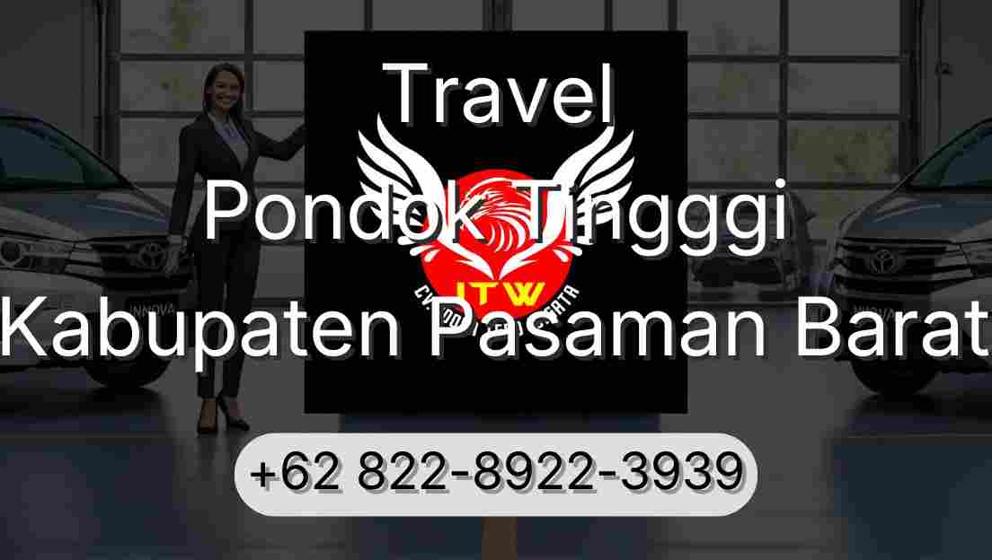 Travel Pondok Tingggi Kabupaten Pasaman Barat