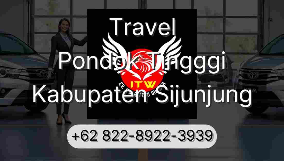 Travel Pondok Tingggi Kabupaten Sijunjung
