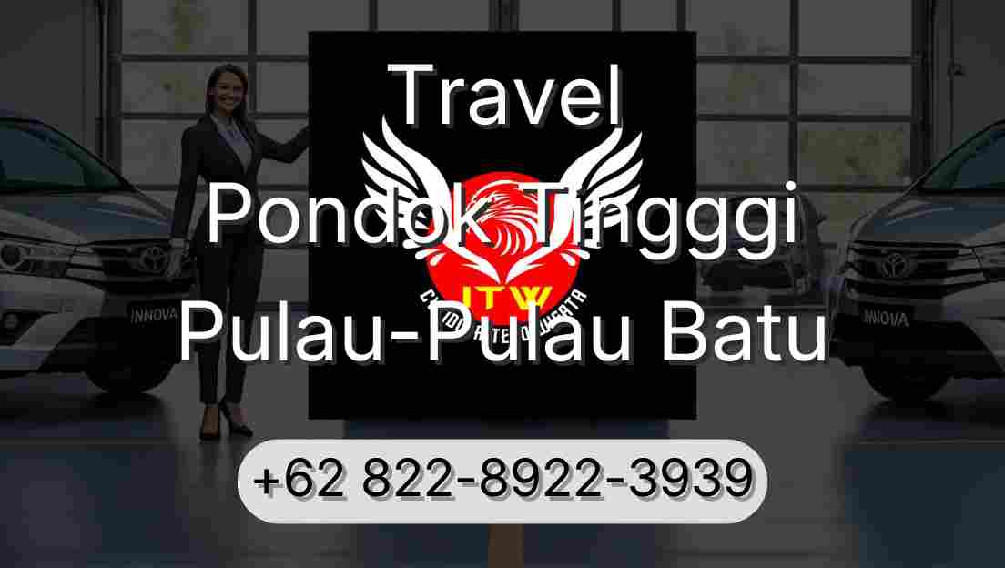 Travel Pondok Tingggi Pulau-Pulau Batu
