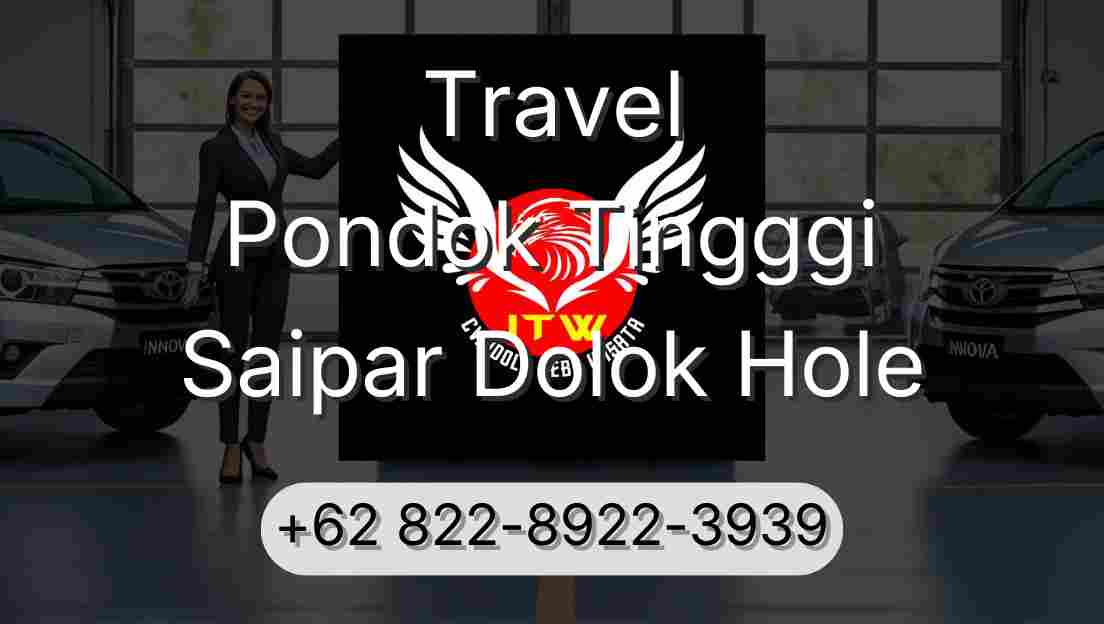 Travel Pondok Tingggi Saipar Dolok Hole