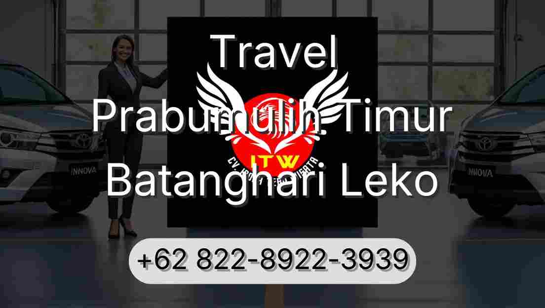Travel Prabumulih Timur Batanghari Leko