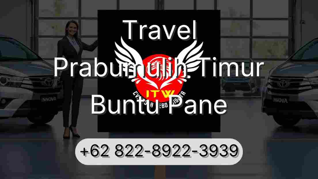 Travel Prabumulih Timur Buntu Pane