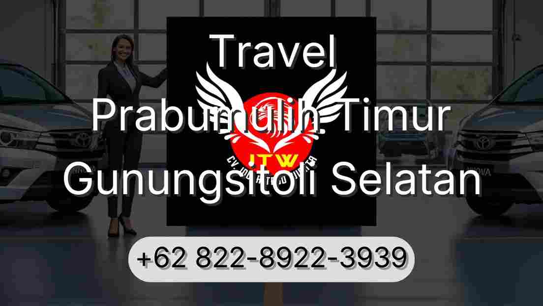 Travel Prabumulih Timur Gunungsitoli Selatan