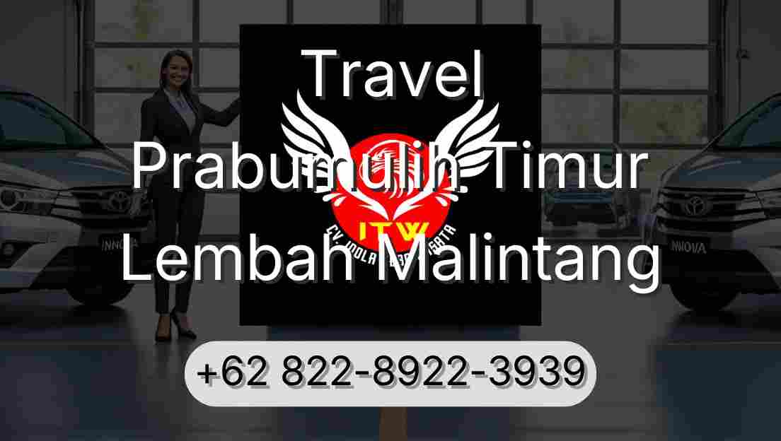 Travel Prabumulih Timur Lembah Malintang