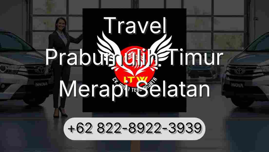 Travel Prabumulih Timur Merapi Selatan