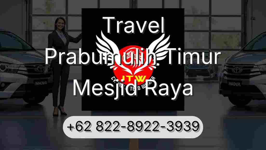 Travel Prabumulih Timur Mesjid Raya