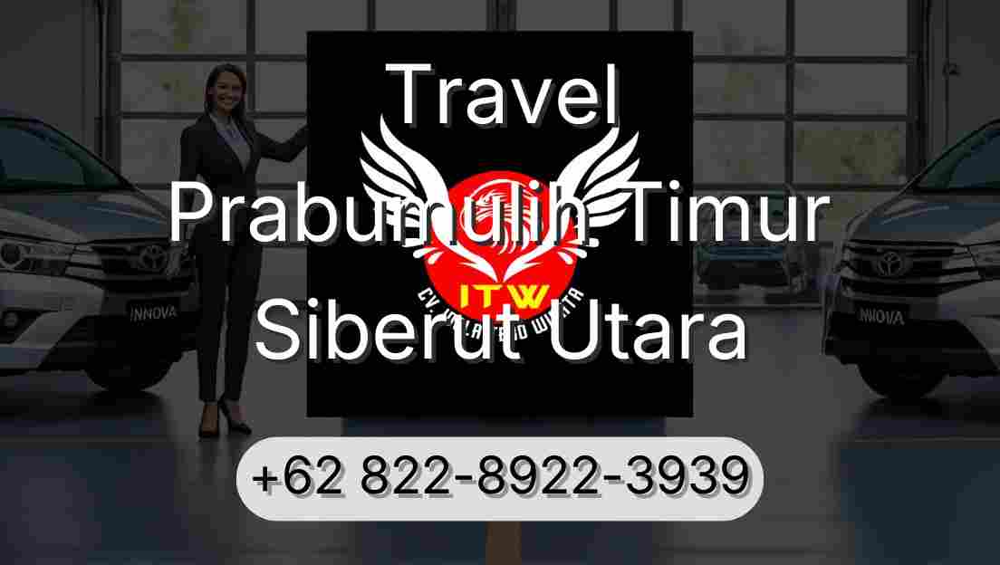 Travel Prabumulih Timur Siberut Utara