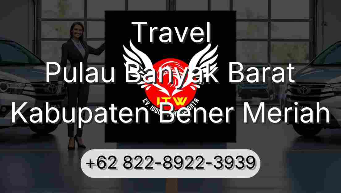 Travel Pulau Banyak Barat Kabupaten Bener Meriah