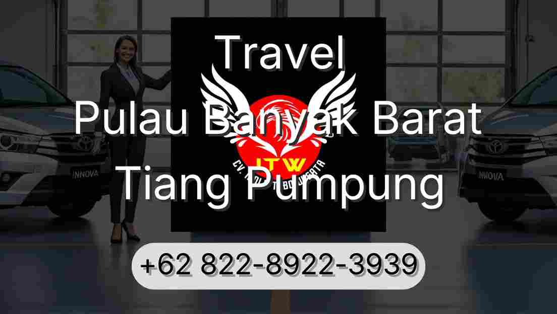 Travel Pulau Banyak Barat Tiang Pumpung