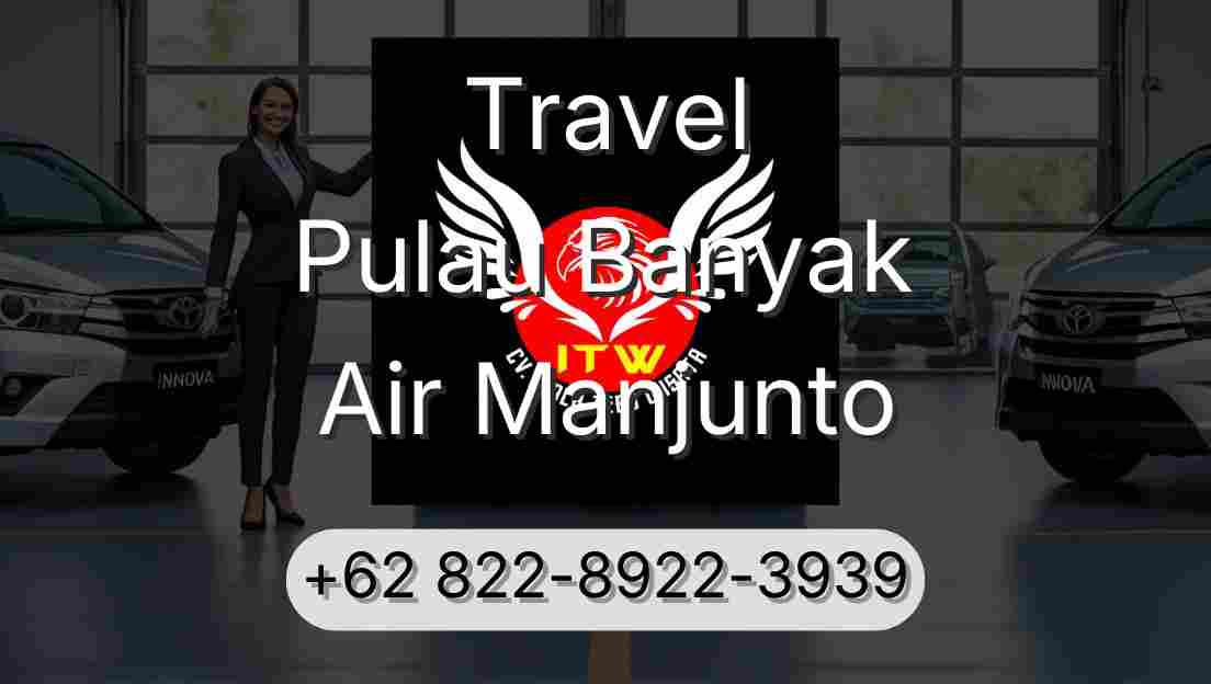 Travel Pulau Banyak Air Manjunto