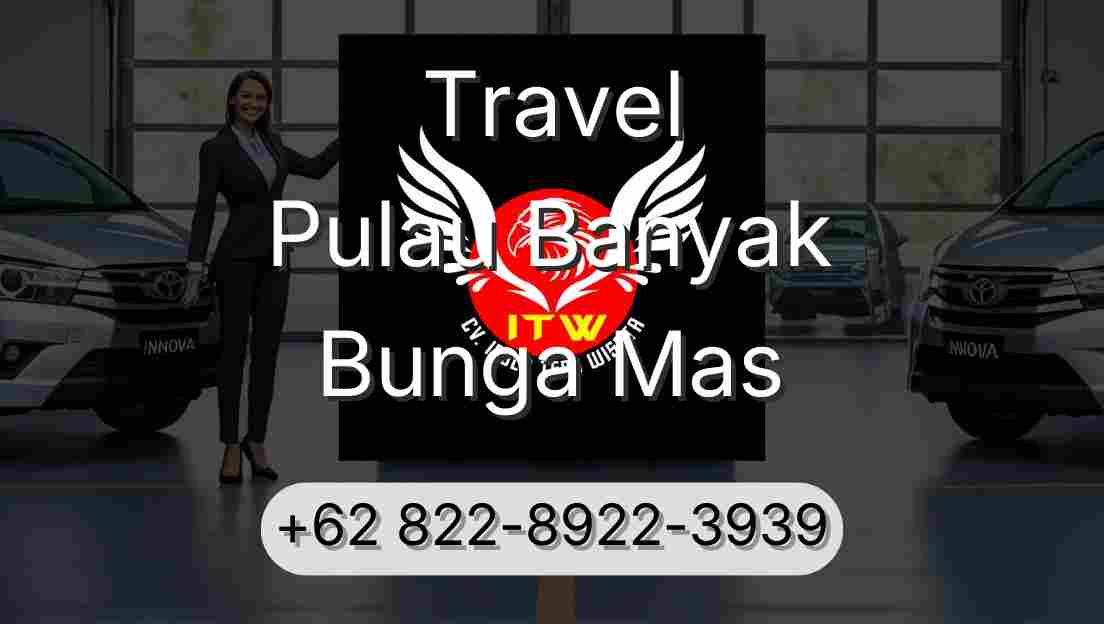 Travel Pulau Banyak Bunga Mas