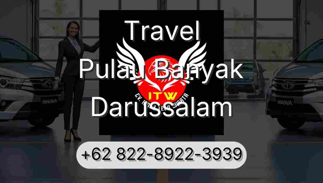 Travel Pulau Banyak Darussalam