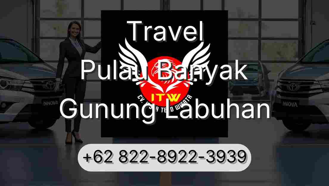 Travel Pulau Banyak Gunung Labuhan