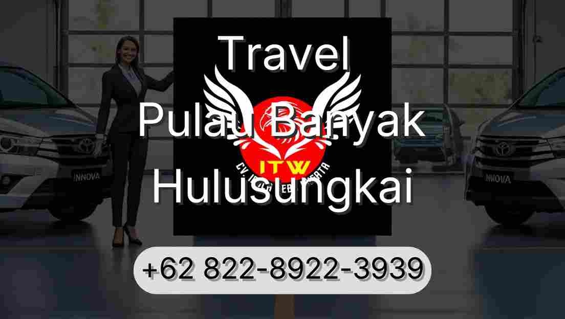 Travel Pulau Banyak Hulusungkai
