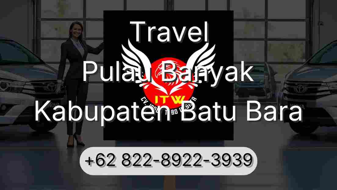Travel Pulau Banyak Kabupaten Batu Bara