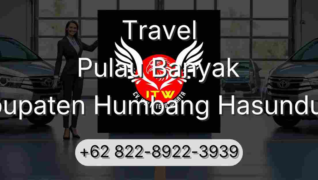 Travel Pulau Banyak Kabupaten Humbang Hasundutan