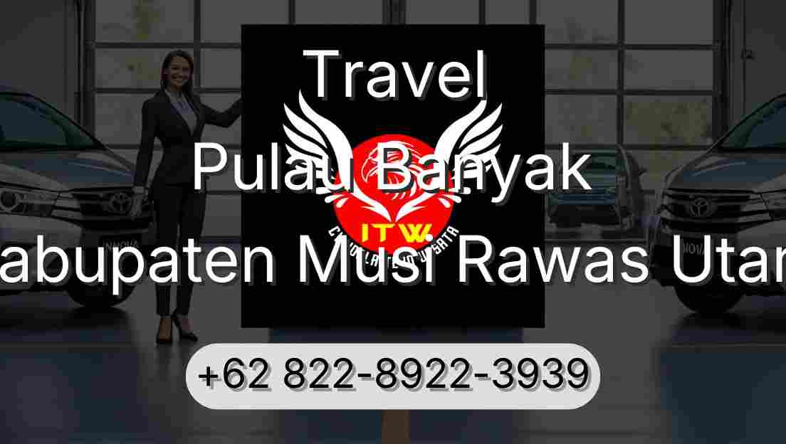 Travel Pulau Banyak Kabupaten Musi Rawas Utara