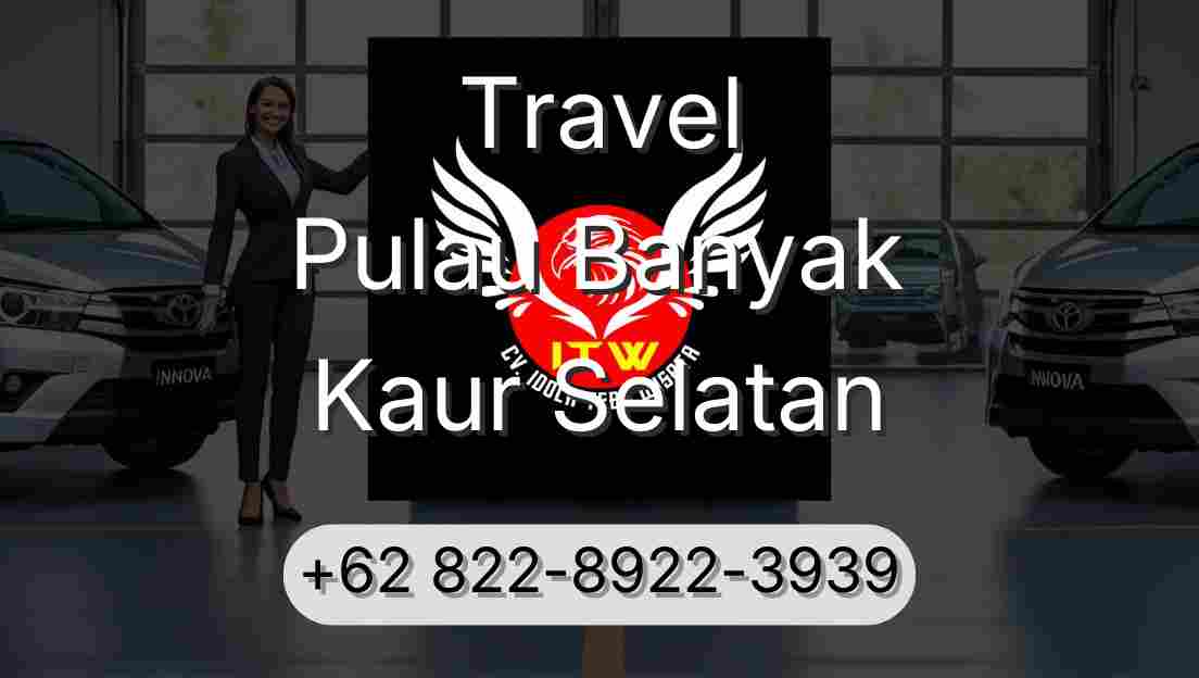 Travel Pulau Banyak Kaur Selatan