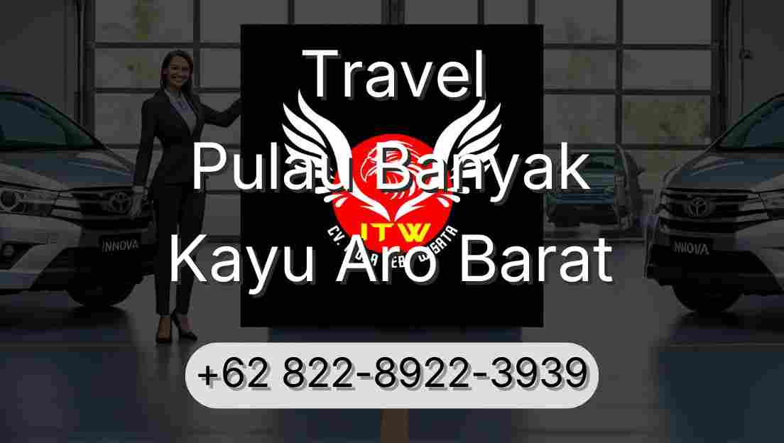 Travel Pulau Banyak Kayu Aro Barat