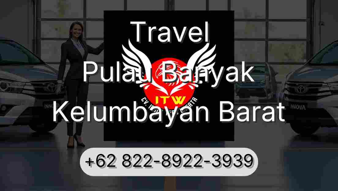 Travel Pulau Banyak Kelumbayan Barat