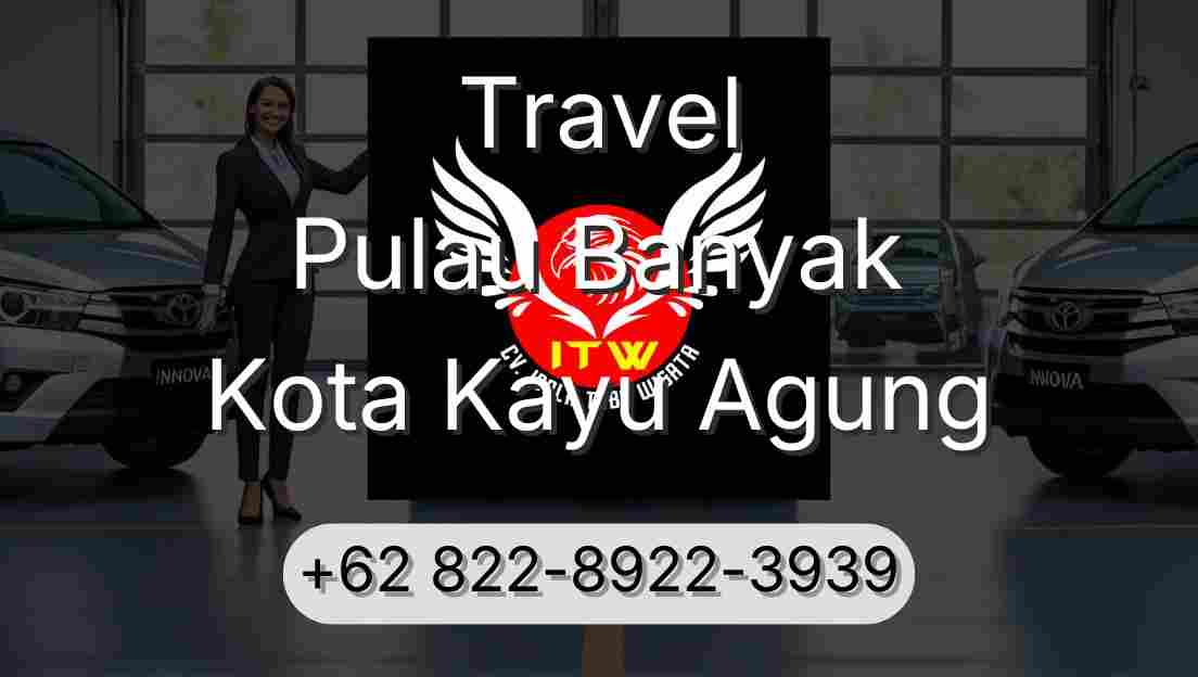 Travel Pulau Banyak Kota Kayu Agung