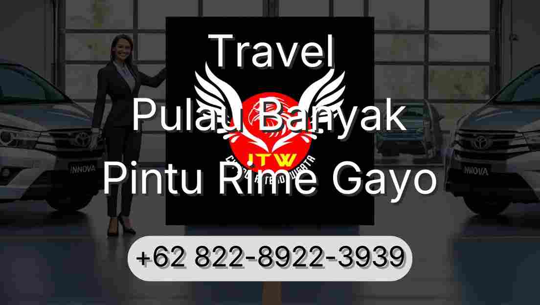 Travel Pulau Banyak Pintu Rime Gayo