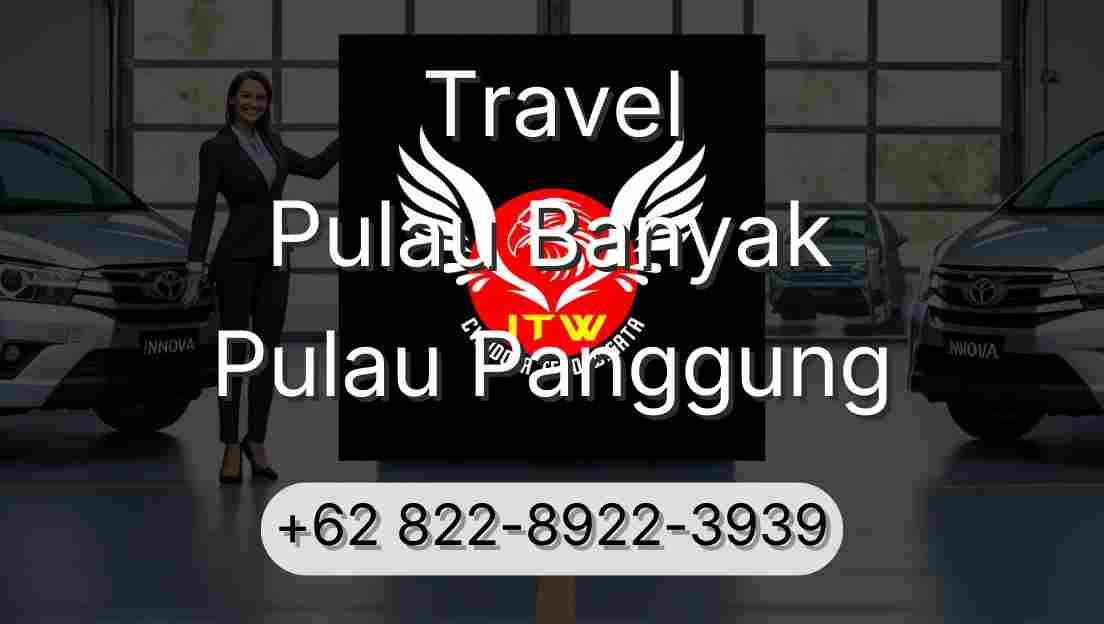 Travel Pulau Banyak Pulau Panggung