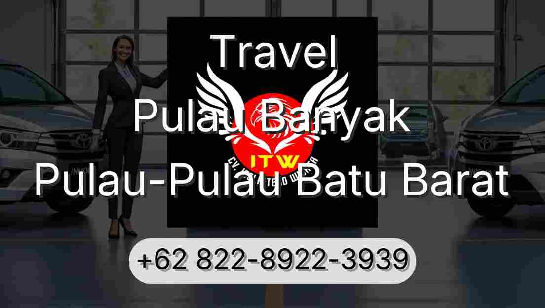 Travel Pulau Banyak Pulau-Pulau Batu Barat