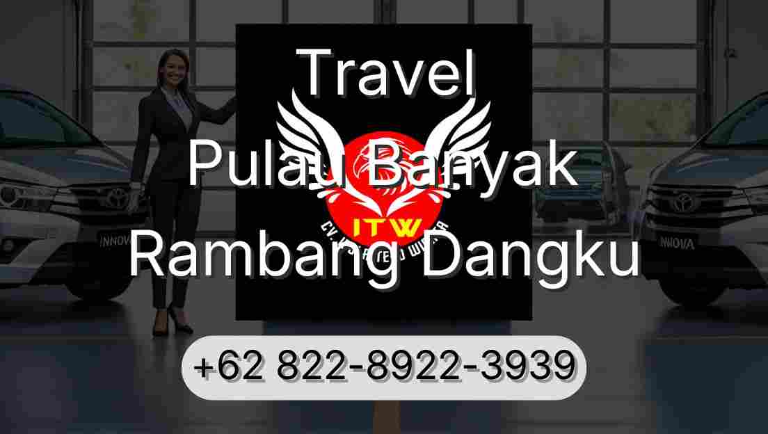 Travel Pulau Banyak Rambang Dangku
