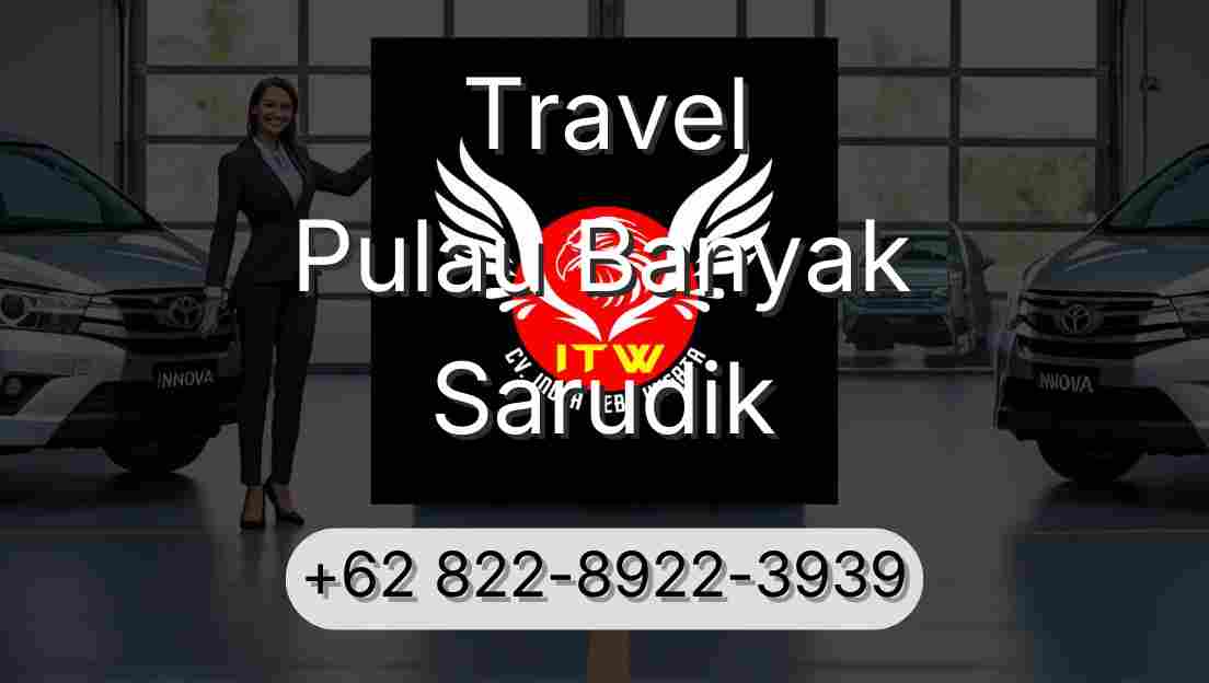Travel Pulau Banyak Sarudik
