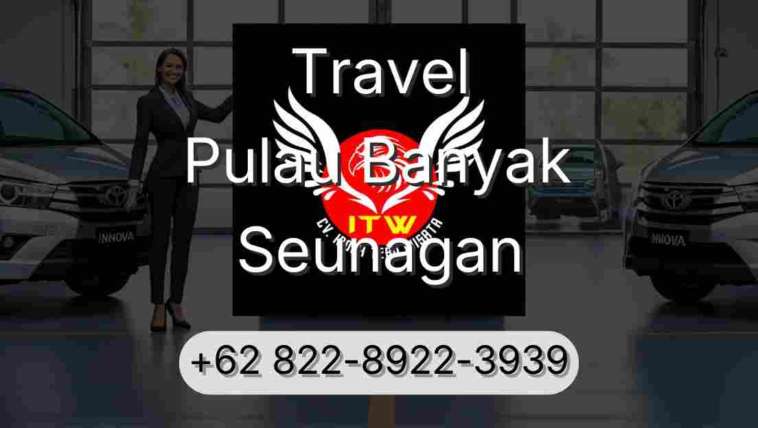 Travel Pulau Banyak Seunagan