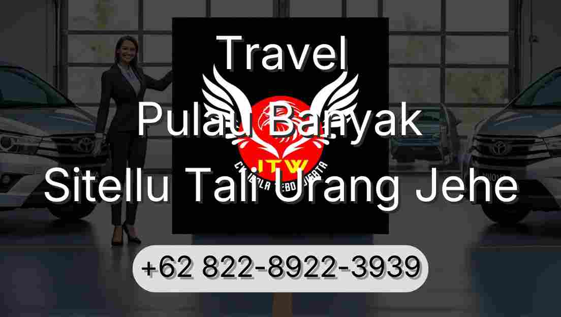 Travel Pulau Banyak Sitellu Tali Urang Jehe