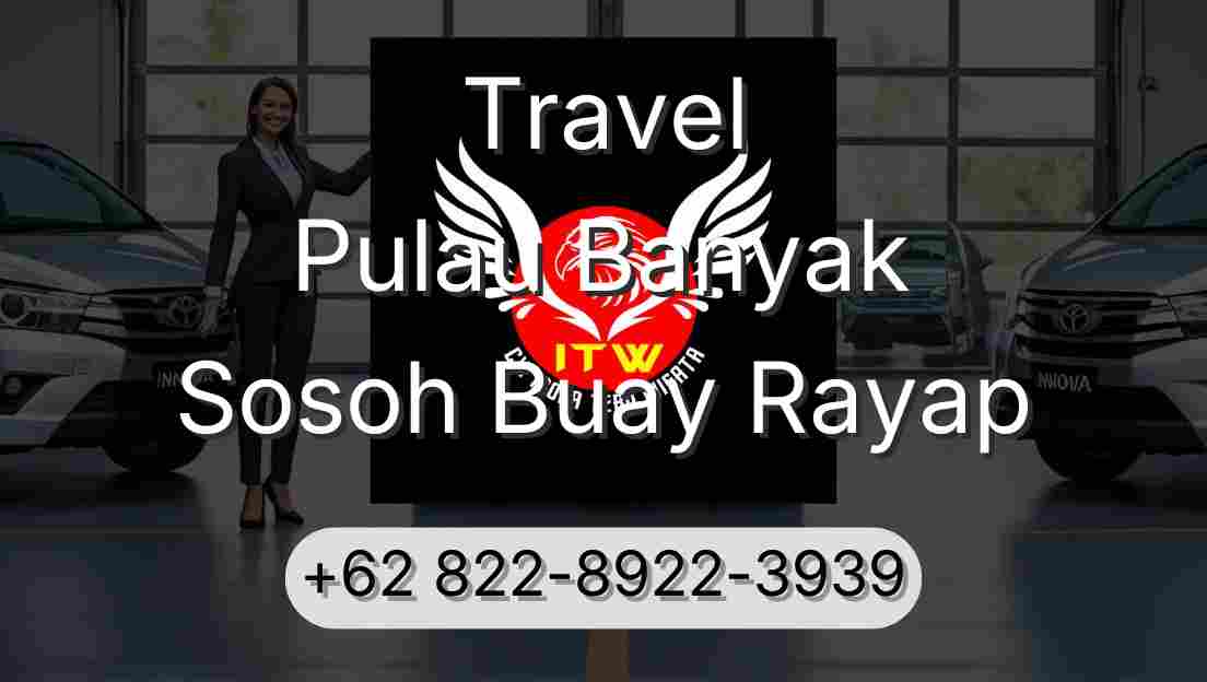 Travel Pulau Banyak Sosoh Buay Rayap