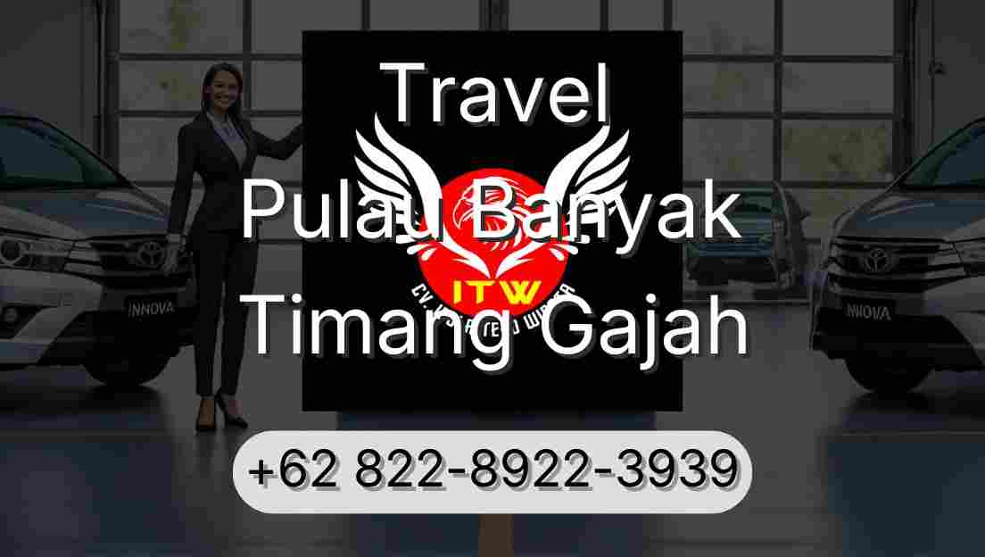 Travel Pulau Banyak Timang Gajah