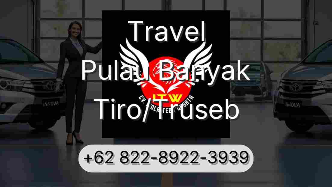 Travel Pulau Banyak Tiro/Truseb
