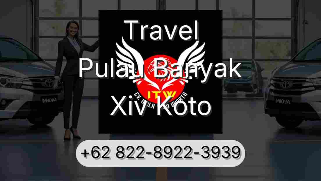 Travel Pulau Banyak Xiv Koto