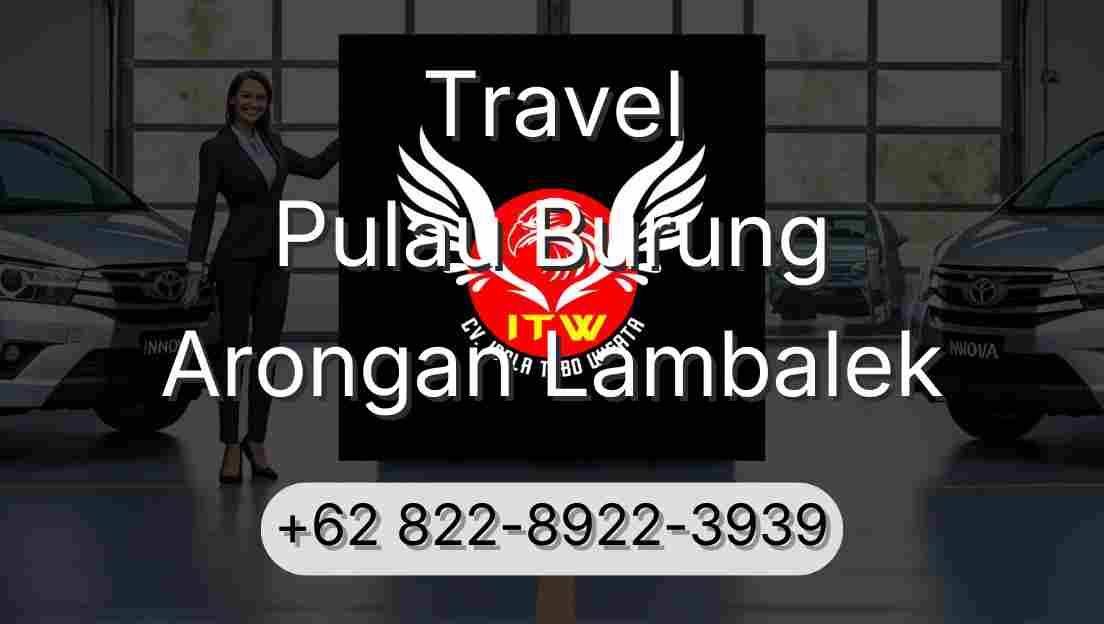 Travel Pulau Burung Arongan Lambalek