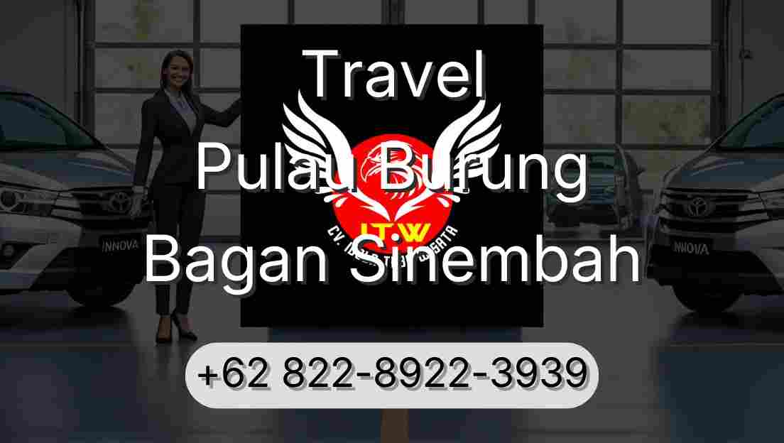 Travel Pulau Burung Bagan Sinembah
