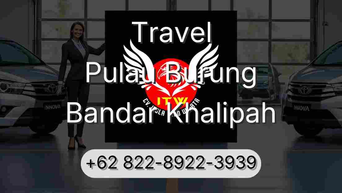 Travel Pulau Burung Bandar Khalipah