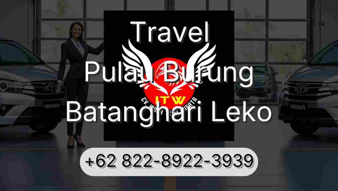 Travel Pulau Burung Batanghari Leko