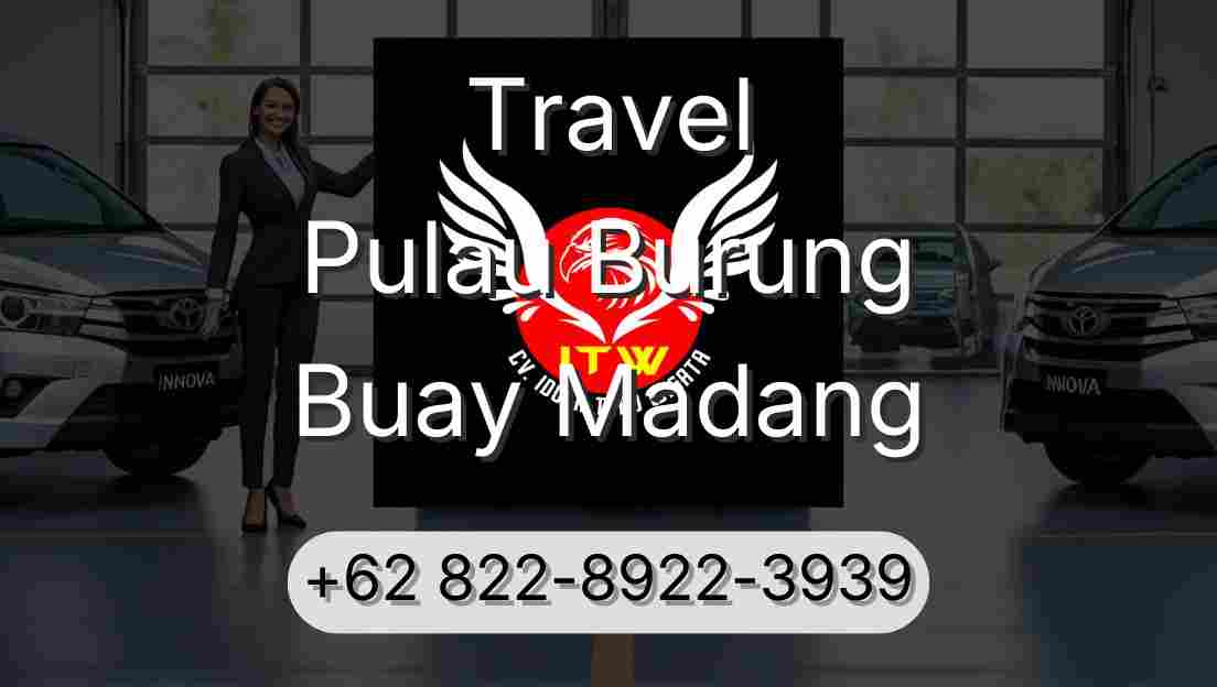 Travel Pulau Burung Buay Madang