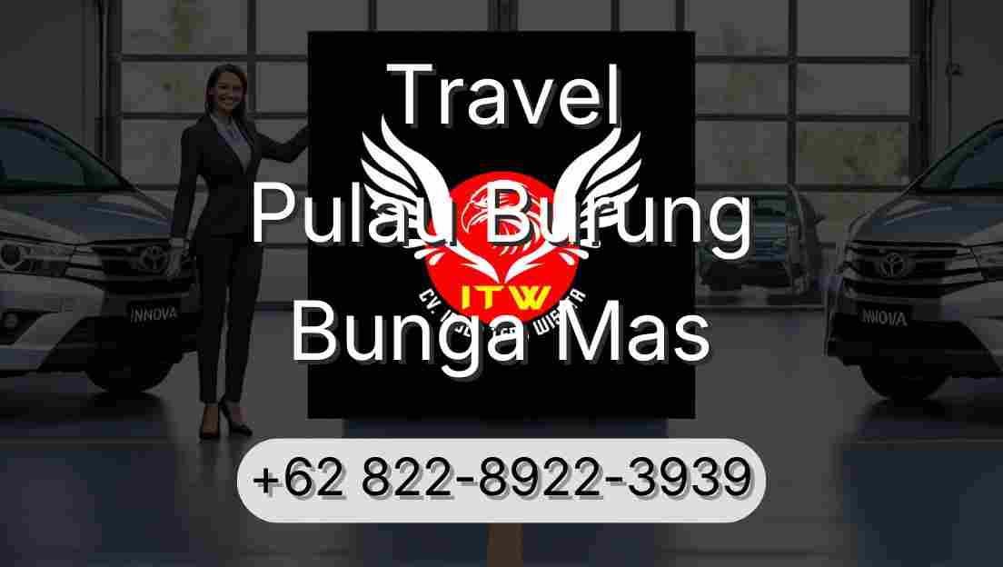 Travel Pulau Burung Bunga Mas