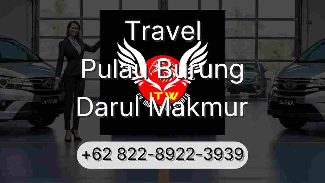 Travel Pulau Burung Darul Makmur