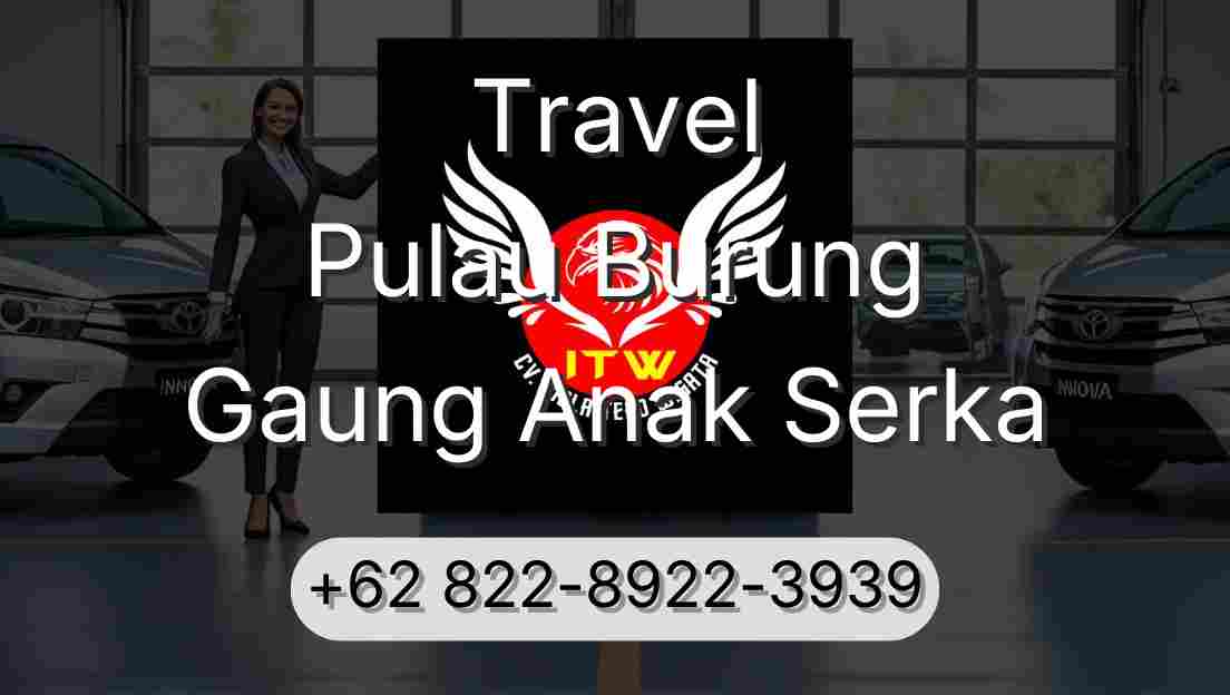 Travel Pulau Burung Gaung Anak Serka