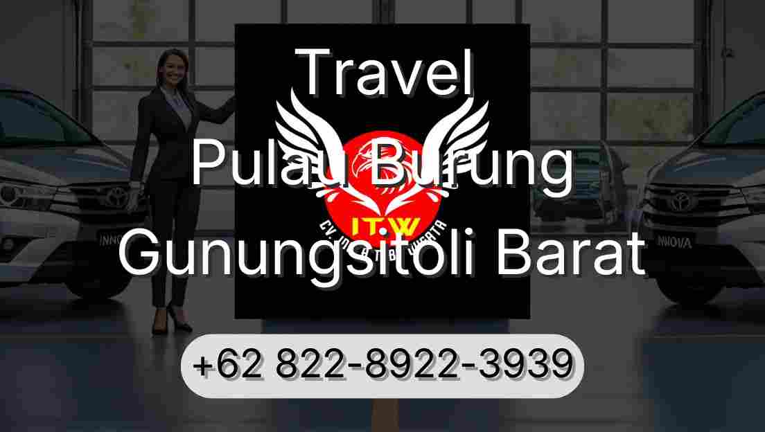 Travel Pulau Burung Gunungsitoli Barat