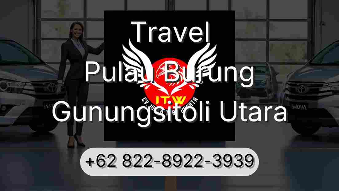 Travel Pulau Burung Gunungsitoli Utara