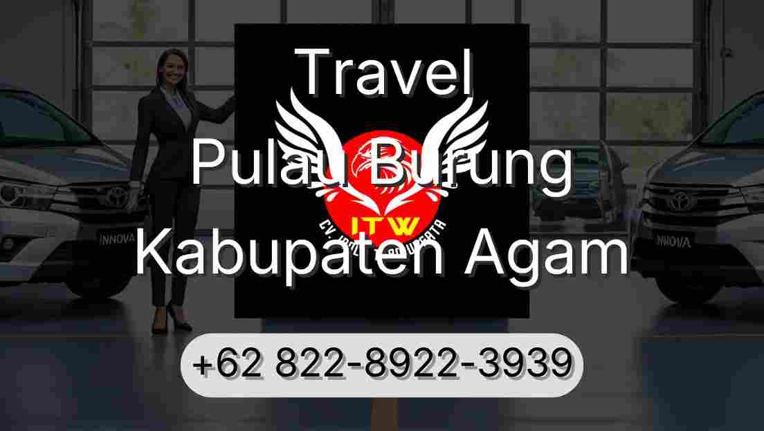 Travel Pulau Burung Kabupaten Agam