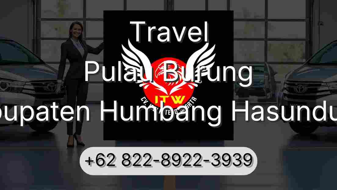 Travel Pulau Burung Kabupaten Humbang Hasundutan